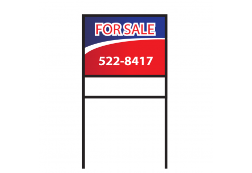 18" x 24" Double Sided  Real Estate Sign